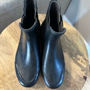 Black Ankle Rain Boots by Bogs